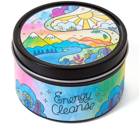 Energy Cleanse Aromatherapy Candle